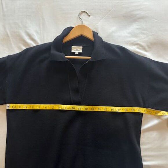 Black Channing Polo Midi Dress - Picture 7 of 7